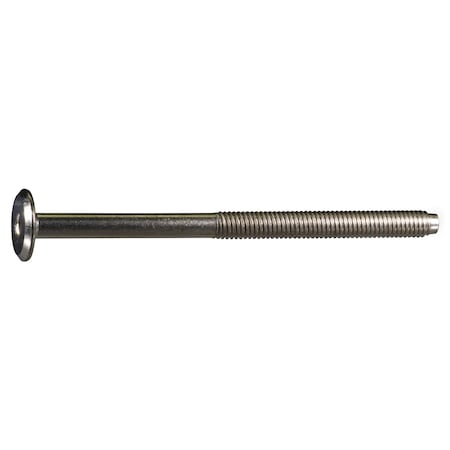 Midwest Fastener Binding Screw, 1.00mm (Coarse), Steel, Nickel, 4 PK 933693